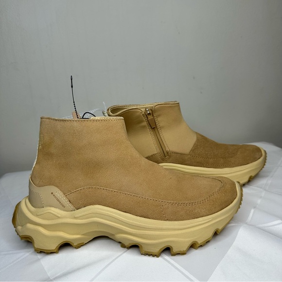 NEW Sorel Women Kinetic Breakthru Acadia Waterproof Boot Tawny Buff Ceramic Sz 8 - Picture 9 of 10